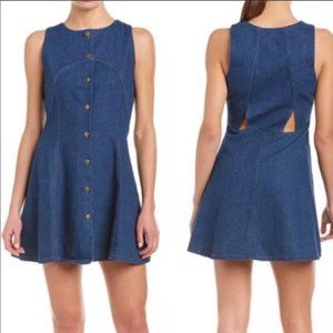 Sleeveless Denim Dress